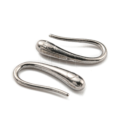 304 Stainless Steel Dangle Earrings STAS-G310-31P-1
