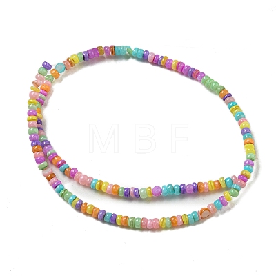 Dyed Natural Freshwater Shell Beads Strands BSHE-G039-07G-1