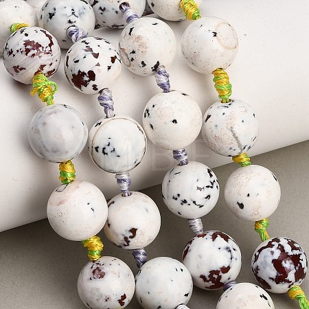 Natural Fire Crackle Agate Beads Strands GG-CBAE0EB-07-1