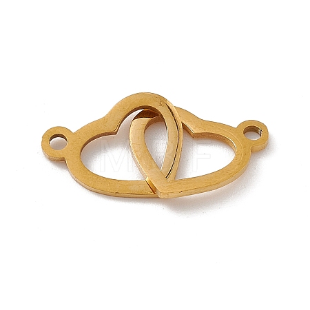 304 Stainless Steel Connector Charms STAS-E179-09G-1