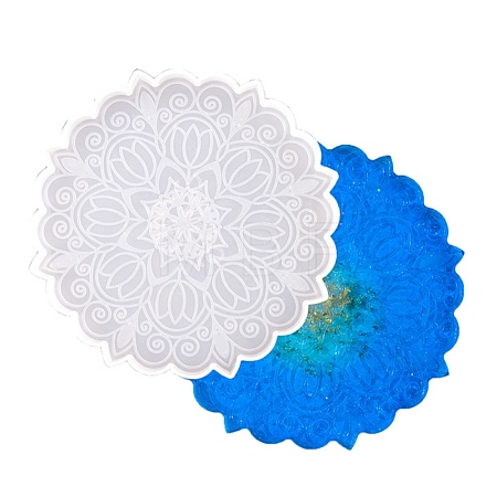 DIY Cup Mat Set Silicone Molds X-DIY-Z020-02-1
