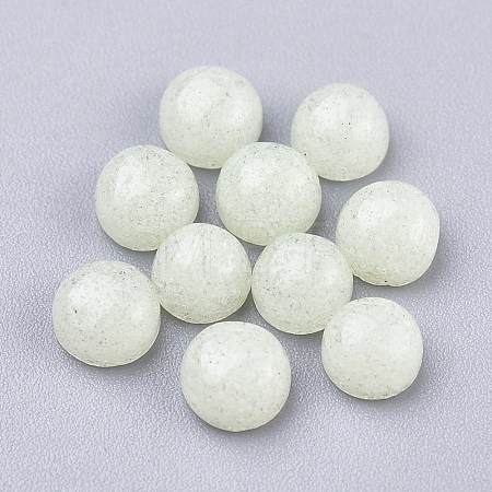 Synthetic Luminous Stone Cabochons LS-X-G-P393-R63-4MM-1