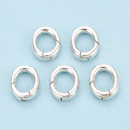 925 Sterling Silver Spring Gate Clasps STER-T008-74S-1