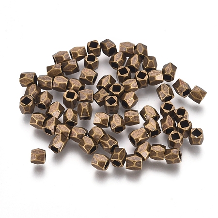 Brass Spacer Beads PALLOY-C077-AB-NF-1