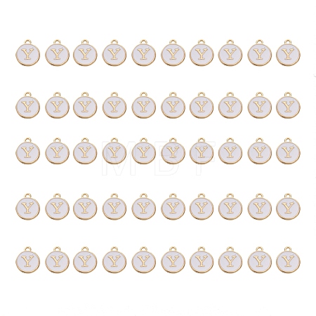 Golden Plated Alloy Charms ENAM-SZ0001-25A-Y-1