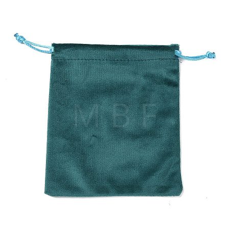 Velvet Jewelry Drawstring Storage Pouches ABAG-P013-02D-08-1