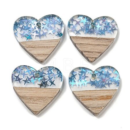 Wooden Pendants FIND-B042-14C-1