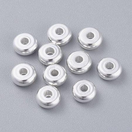 201 Stainless Steel Spacer Beads STAS-K210-44D-S-1