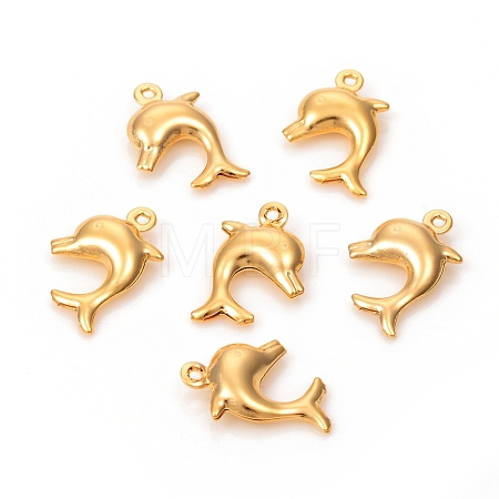 304 Stainless Steel Charms STAS-L244-34G-1
