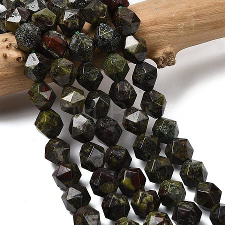 Natural Dragon Blood Beads Strands G-Z119-A17-03-1
