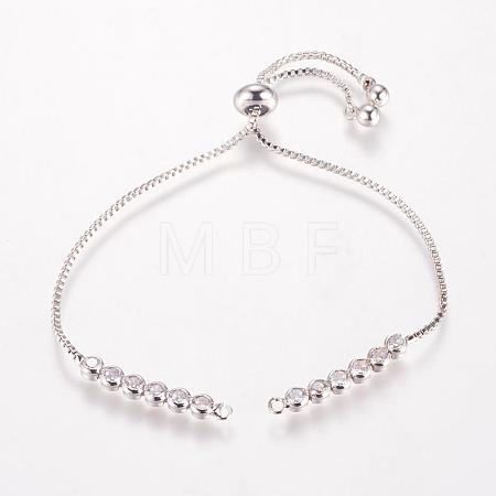 Brass Chain Bracelet Making MAK-P007-03-03P-1