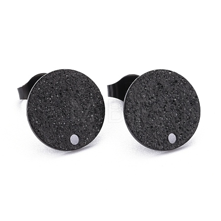 304 Stainless Steel Stud Earring Findings STAS-Z021-C-01EB-1