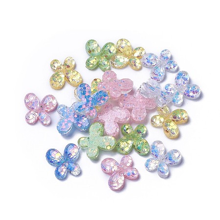 Resin Cabochons X-RESI-F017-21-1
