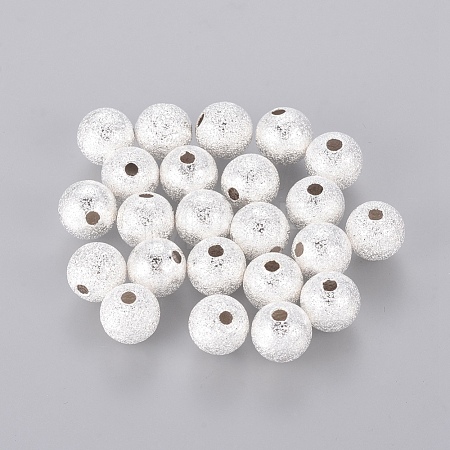 Brass Textured Beads EC225-S-1