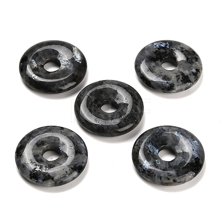 Natural Larvikite Pendants G-F831-A15-1