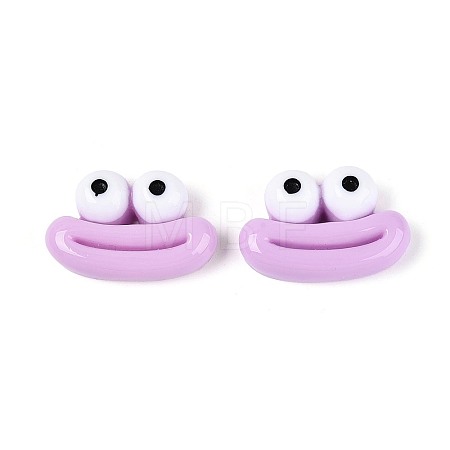 Opaque Resin Decoden Cabochons RESI-N051-15B-1