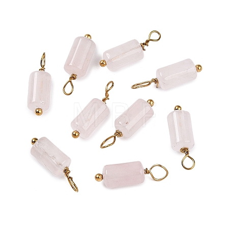 Natural White Jade Cloumn Pendants STAS-H221-04G-05-1