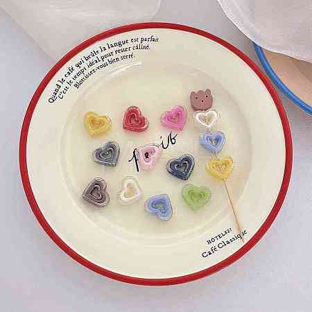 Transparent Acrylic Beads OACR-N163-04-1