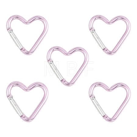 5Pcs Zinc Alloy Spring Gate Rings FIND-YW0010-59K-1