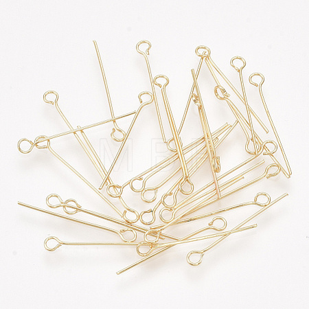 Brass Eye Pins KK-S348-405A-1