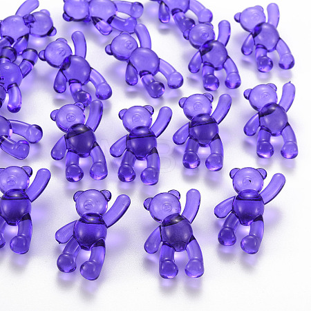 Transparent Acrylic Beads MACR-S373-01B-936-1