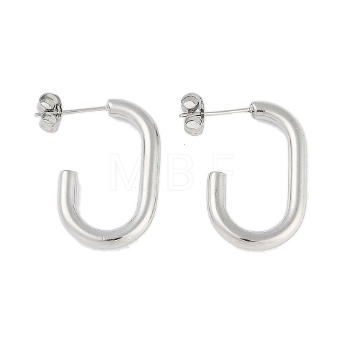 Non-Tarnish 304 Stainless Steel Stud Earring EJEW-C103-03P-1