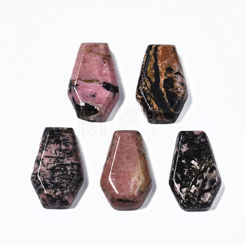 Natural Rhodonite Cabochons G-N336-001B-1