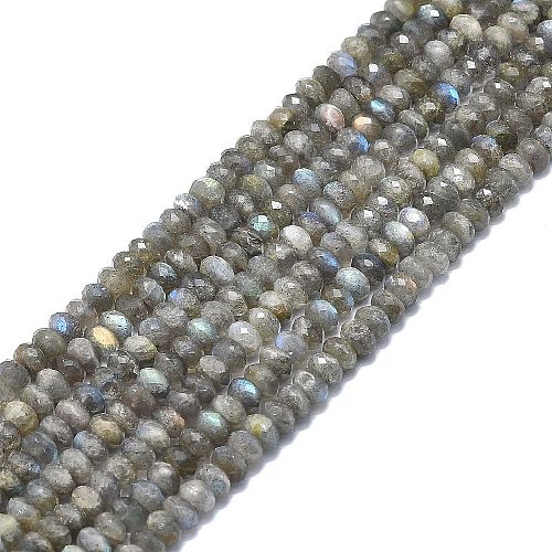 Natural Labradorite Beads Strands G-F715-080-1