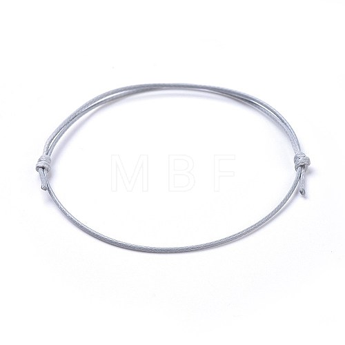 Eco-Friendly Korean Waxed Polyester Cord Bracelet Making BJEW-JB04256-05-1