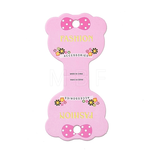 Bear Folding Bracelets Display Cards CDIS-P007-T01-1
