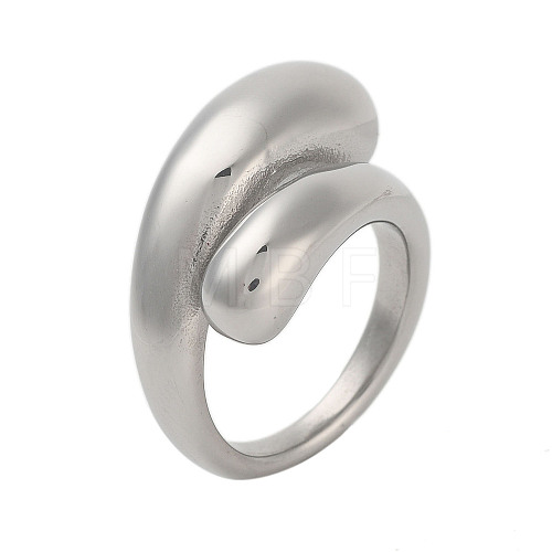 Non-Tarnish 304 Stainless Steel Rings for Women RJEW-K270-05A-P-1