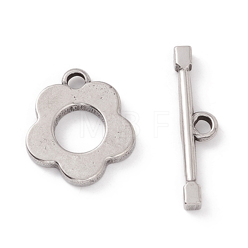 304 Stainless Steel Toggle Clasps STAS-G262-02P-1