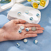 10Pcs Resin Beads PACR-TA0001-33J-7