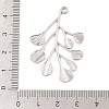 304 Stainless Steel Pendants STAS-Z199-12P-03-3