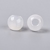 Natural White Agate European Beads G-Q602-09A-02-2