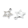 Alloy Crystal Rhinestone Pendants ALRI-T012-05B-P-2