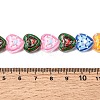 Glass Enamel Beads GLAA-Z021-01J-4