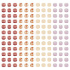 200Pcs 4 Styles Synthetic Red Netstone & Natural Lepidolite/Purple Mica Stone & Pink Aventurine & Rhodonite Beads G-TA0003-05C-3
