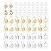 Unicraftale 32Pcs 2 Colors 304 Stainless Steel Earring Hooks STAS-UN0056-81-1