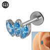 G23 Titanium Cartilage Earrings WGC4C46-08-1