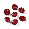 Opaque Acrylic Beads SACR-T017-34A-1
