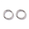 Non-Tarnish 304 Stainless Steel Open Jump Rings X-STAS-C040-01J-P-3
