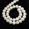Grade A Natural Cultured Freshwater Pearl Beads Strands PEAR-L001-B-10-01-3