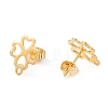 201 Stainless Steel Stud Earring Findings EJEW-A071-14B-G-2