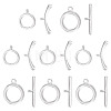 10Pcs 2 Styles Brass Toggle Clasps FIND-TA0008-44A-1