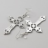 Bohemia Alloy Dangle Earrings for Women EJEW-WH0009-42C-2