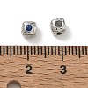 SHEGRACE Brass Cubic Zirconia Beads XGRQ4H909-682P-C-3