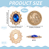 30Pcs Zinc Alloy Cabochons FIND-FG0005-56A-2