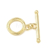 Brass Toggle Clasps KK-CBAFC6C-07G-G-1