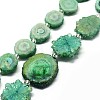 Natural Druzy Quartz Crystal Beads Strands G-F582-A09-1